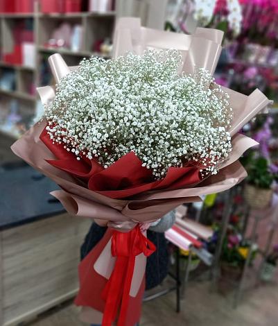 Букет цветов из: Гипсофила в Понежукай