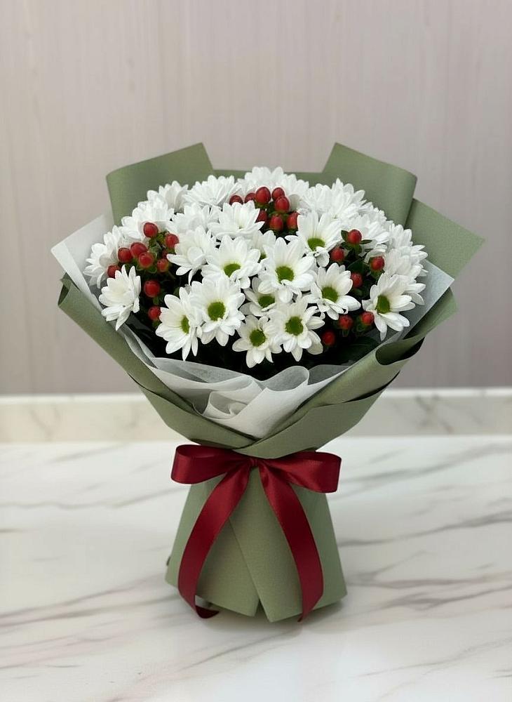 Букет цветов из: Хризантемы в Понежукай