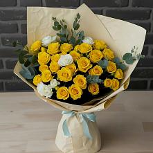 Букет цветов из:  Розы #REPLACE_PRED# Понежукай