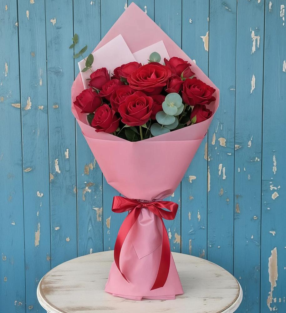 Букет цветов из: Розы в Понежукай