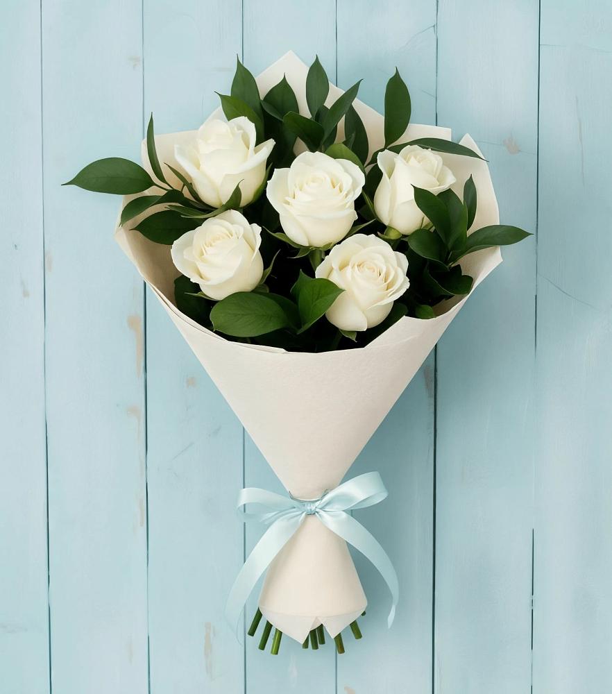 Букет цветов из: Розы в Понежукай