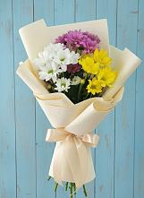 Букет цветов из:  Хризантемы #REPLACE_PRED# Понежукай