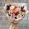 Букет цветов из: Гвоздики, Хризантемы и Розы в Понежукай
