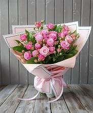 Букет Розовый кустик #REPLACE_PRED# Понежукай