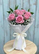Букет цветов из:  Розы в Понежукай
