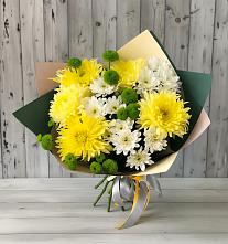 Букет цветов из:  Хризантемы в Понежукай