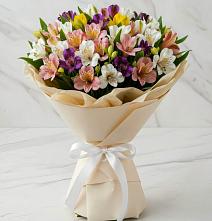 Букет цветов из:  Альстромерии в Понежукай