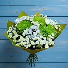 Букет цветов из:  Хризантемы #REPLACE_PRED# Понежукай
