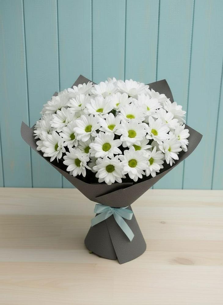 Букет цветов из: Хризантемы в Понежукай