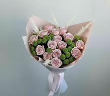 Букет цветов из:  Розы и Хризантемы #REPLACE_PRED# Понежукай