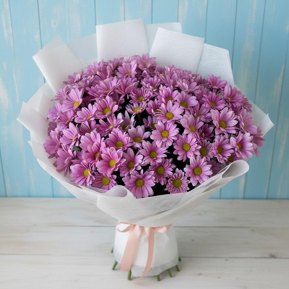 Букет цветов из: Хризантемы в Понежукай
