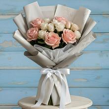 Букет цветов из:  Розы в Понежукай