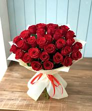 Букет 29 Красных роз в Понежукай