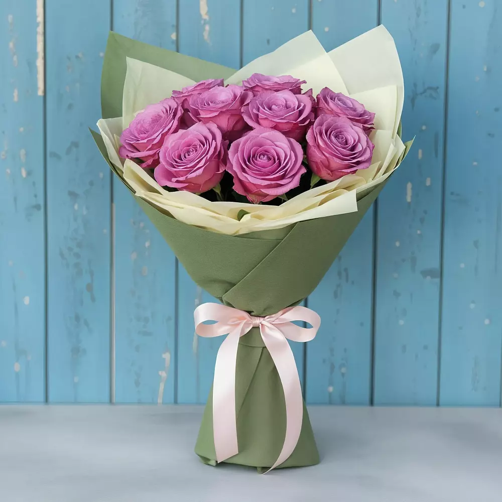 Букет Розы Фёрст Леди в Понежукай