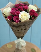 Букет цветов из:  Розы #REPLACE_PRED# Понежукай