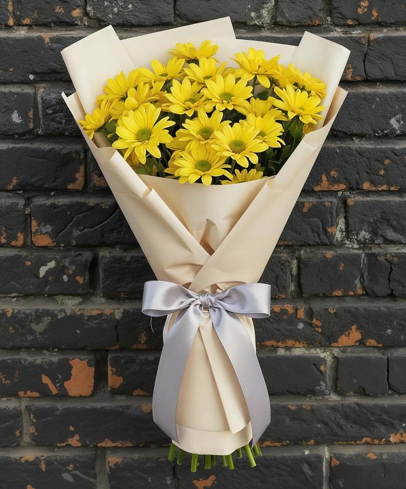 Букет цветов из: Хризантемы в Понежукай