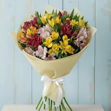 Букет цветов из:  Альстромерии в Понежукай