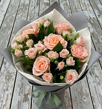 Букет цветов из:  Розы в Понежукай